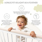 Bamboo Little Soft Baby Footie Pajamas, Baby Clothes, Newborn Sleepers - Image 3