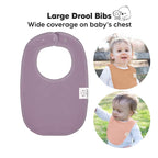 8-Pack Organic Baby Bibs for Boys, Girls - Image 2