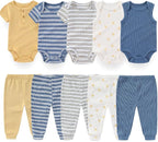 Kiddiezoom Newborn Baby Layette Set 10-Piece by Kiddiezoom