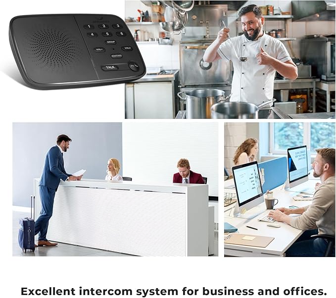 Hosmart Intercoms Wireless for Home UltraSpeak Pro, 2024 Full Duplex Wireless - Image 7