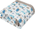 Organic Cotton Muslin Baby Blanket by Natchiketa