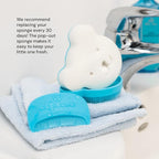 oogiebear Cradle Cap Brush Kit for Babies – Gentle and Safe Scalp Massage Care - Image 4