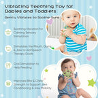 Vibrating Sensory Chew Toy, Teether Teething Toys - Image 4