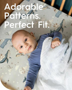 Premium Fitted Baby Boy Crib Sheets - Image 3
