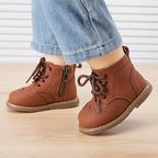 BMCiTYBM Baby Boys Girls Boots Infant Shoes First Walking Booties - Image 3