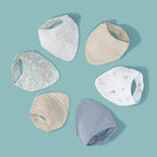 Crane 100% Cotton Newborn Baby Bib Set - Image 3