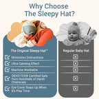 The Original Baby Sleep Mask & Soft Eye Shade – Newborn, Sun Hat & Beanie – - Image 8