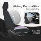 Coverado Car Seat Covers Full Set, Car Seat Protector Waterproof, Nappa Leather - Image 4