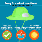 SwimZip Wide Brim Sun Hat | UPF 50+ Protection - Image 5