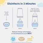 MAM Easy Start Anti-Colic Baby Bottle 9 oz, Medium Flow, Breastfeeding-Like - Image 7