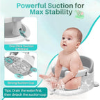 Inaya Baby Bath Seat for Babies 6 Months & Up, Safe and Comfortable Bathub - Image 4