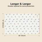 Organic Burp Cloths Baby Boy, Girl - Image 3