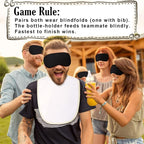 Leinuosen 24 Pcs Baby Shower Blindfold Feeding Game Set Include 6 Plastic Chug - Image 6