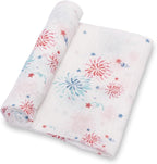 LollyBanks Swaddle Blanket 100% Cotton, Muslin Swaddle Blankets Lightweight by LollyBanks