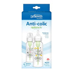 Dr. Brown's Natural Flow Anti-Colic Options+ Narrow Baby Bottle, Squirrel & Goat - Image 7