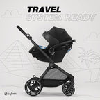 Cybex EOS 2-in-1 Stroller, Moon Black - Image 4