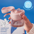 b.box 20 oz Sport Spout Kids Water Bottle - Image 5