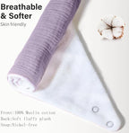 Muslin Baby Bibs, Soft Triangular Baby Bandana Drool Bibs - Image 3