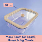 Ziruma Non-Toxic 6.2 Cup Glass Food Storage Containers - Image 6