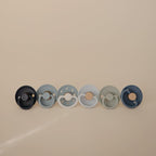 FRIGG Natural Rubber Baby Pacifier 6-Pack Endless Sea | Made in Denmark | - Image 3