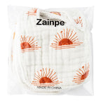 Zainpe 6Pcs Snap Muslin Cotton Bibs - Image 7