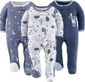 The Peanutshell Baby Sleepers for Boys Set of 3 by ThePeanutshell