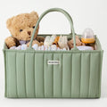Blissful Diary Baby Diaper Caddy Organizer, Stylish Storage Basket by ForEveryBabysBetterLife
