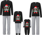 Awoscut Christmas Family Matching Pajamas Christmas Pjs Holiday Nightwear - Image 6