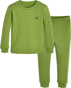 moimoln 6M-8Y Modal Cotton Solid Soft Breathable Baby Toddler Boys Girls Snug by moimoln