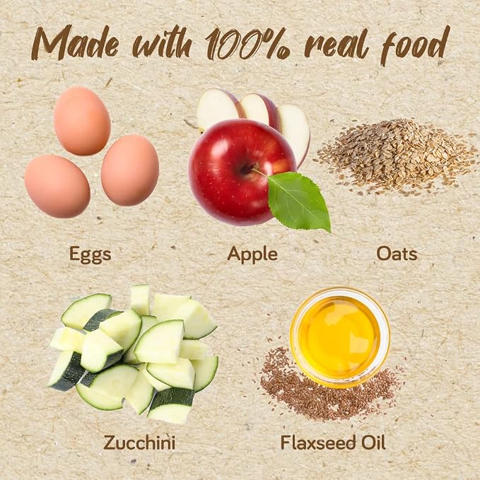 Real Food Blends Eggs, Apples & Oats - Image 5
