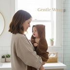 4-Piece Muslin Bath Towel Set - Image 2