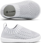 MORENDL Baby Toddler Walking Socks Non-Slip Breathable Unisex Casual Sneakers - Image 4