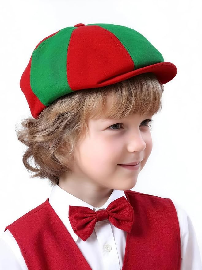 A&J DESIGN Baby Boys Newsboy Caps Kids Vintage Driver Beret Hat - Image 5