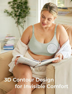 Momcozy Bamboo Disposable Nursing Pads, Advanced Blue Core - Image 7