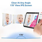VTech VM919-2HD Baby Monitor, 2 Cameras, 360 Panoramic Viewing, 110 Wide-Angle - Image 2