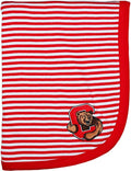 Creative Knitwear Cornell University Striped Baby and Toddler Blanket by CollegeBaby