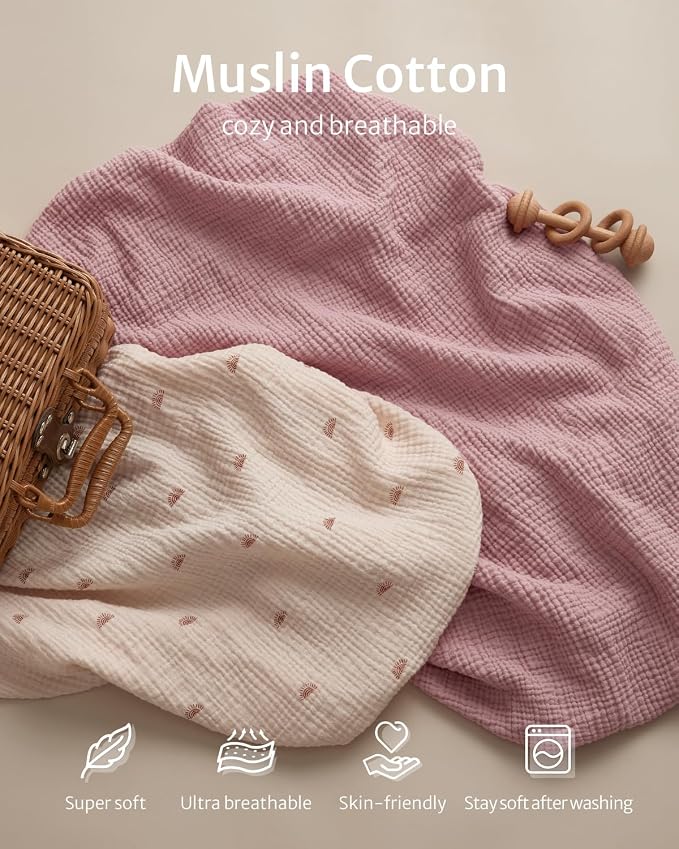 Blissful Diary Muslin Bassinet Sheets - Image 2