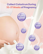 Nuliie Colostrum Collector Kit 7ml/8pcs, Reusable Breast Milk Collector - Image 6