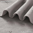 Organic Unisex Pointelle Receiving Swaddle Blanket - Image 6