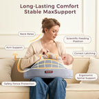 Momcozy Innovative Safety Fence Nursing Pillow - Image 3