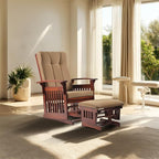 Solid Wood Rocking Glider Chair - Image 2