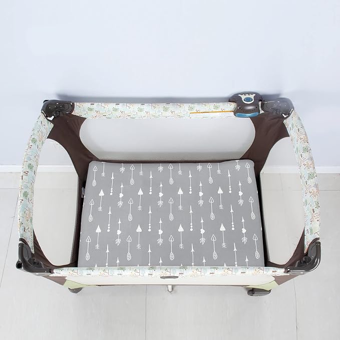 4-Pack Fitted Pack and Play Sheets - Image 3