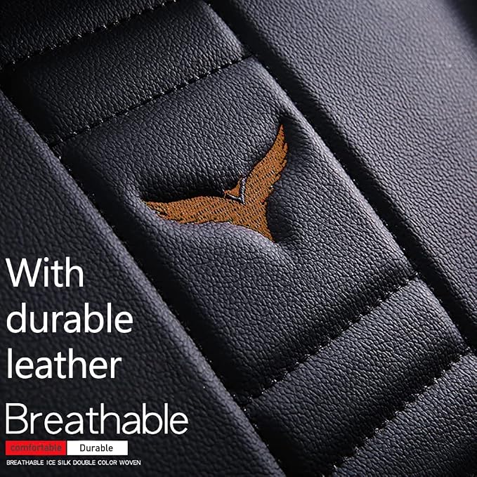 Waterproof 5 Car Seat Covers for Suzuki 1999-2025 95% Models, Premium Faux - Image 6
