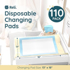 Reli. Disposable Changing Pads for Baby | Disposable Diaper Changing Pads - Image 2