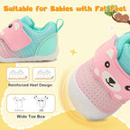 FEETCITY Baby Walking Shoes Wide Baby Shoes Boys Girls Infant Sneakers Crib - Image 2