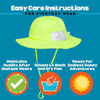 SwimZip Wide Brim Sun Hat | UPF 50+ Protection - Image 5