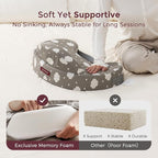 Momcozy Innovative Safety Fence Nursing Pillow - Image 2