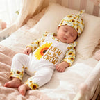 GRNSHTS Newborn Baby Girl Romper Infant Letter Print Jumpsuit Floral - Image 7
