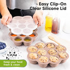 KeaBabies Silicone Food Freezer Trays - Image 4