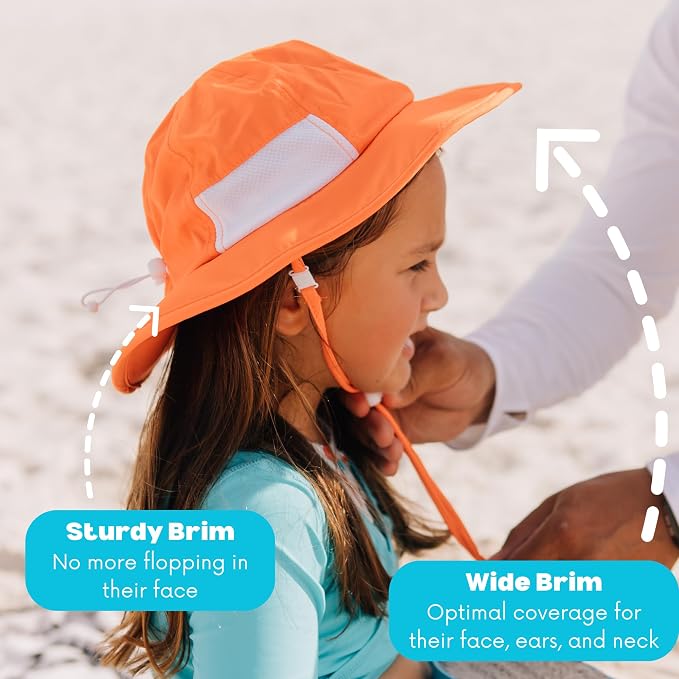 SwimZip Wide Brim Sun Hat | UPF 50+ Protection - Image 8